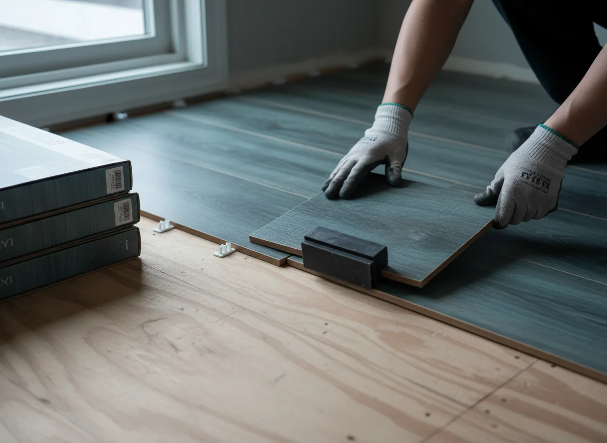 Luxury Vinyl Plank Installation company in Council Hill, OK